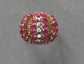 Ruby Cocktail Ring 1960s